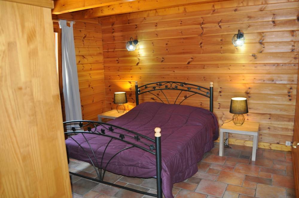 chambre double chalet