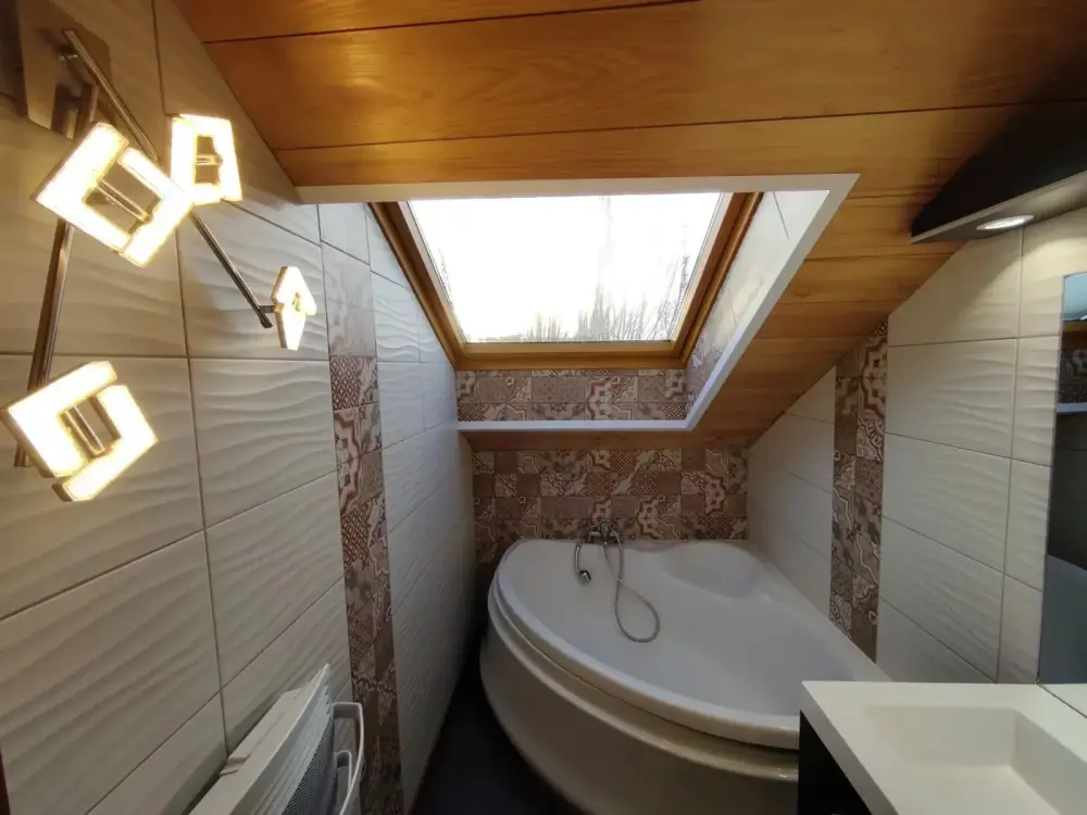 salle de bains chalet