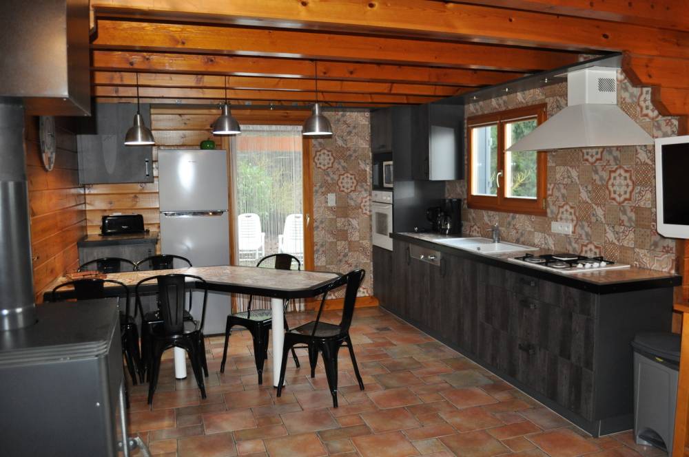 cuisine ouverte chalet