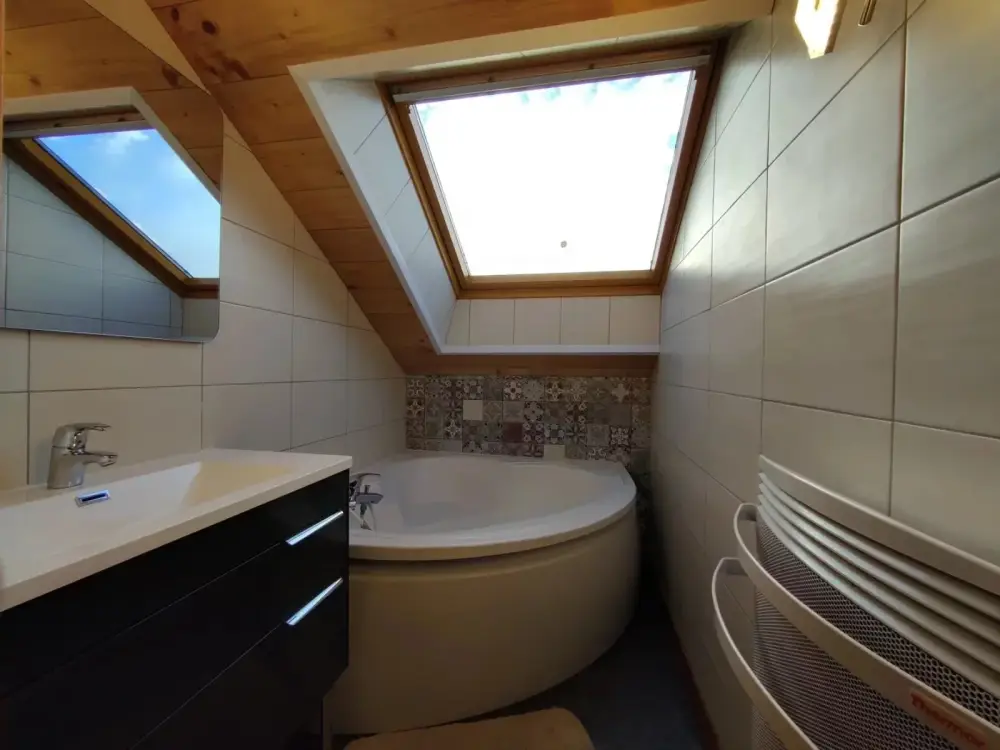 salle de bains chalet