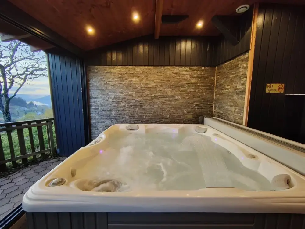coin spa avec vue