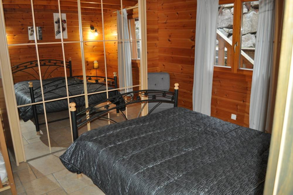 chambre double du chalet