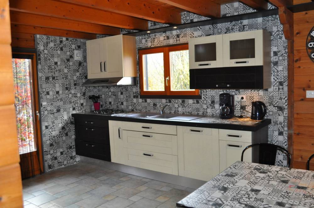 cuisine ouverte du chalet
