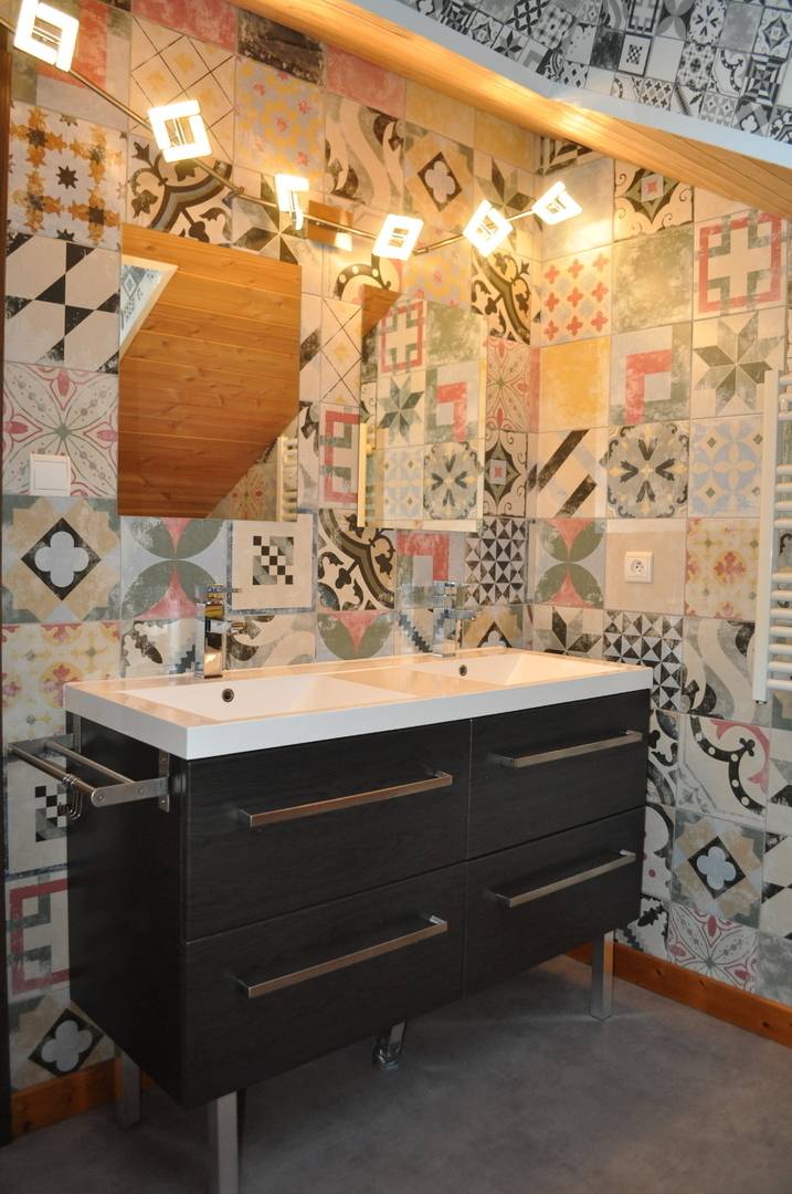 salle de bains du chalet