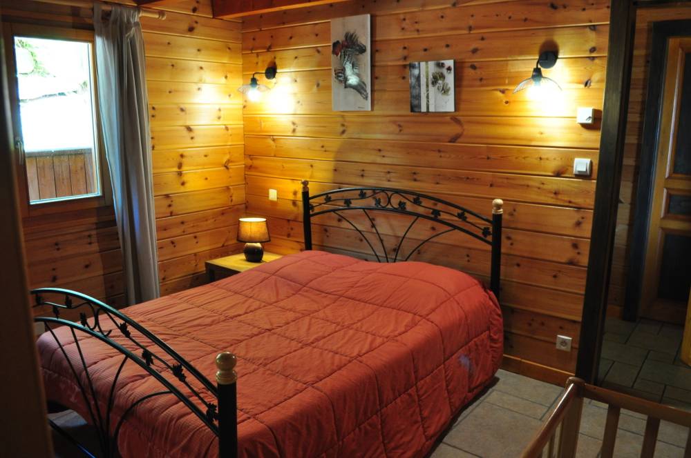 chambre double du chalet