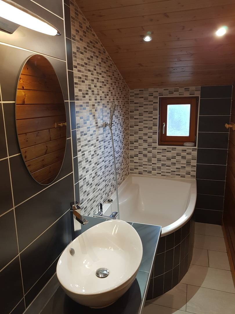 salle de bains chalet